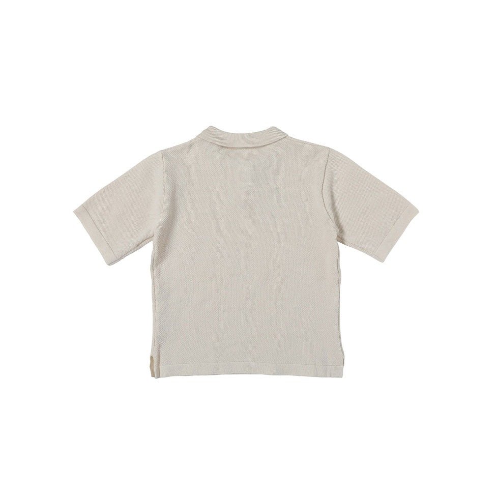 Bene Bene  Ecru Tennis Boy Knit Tee