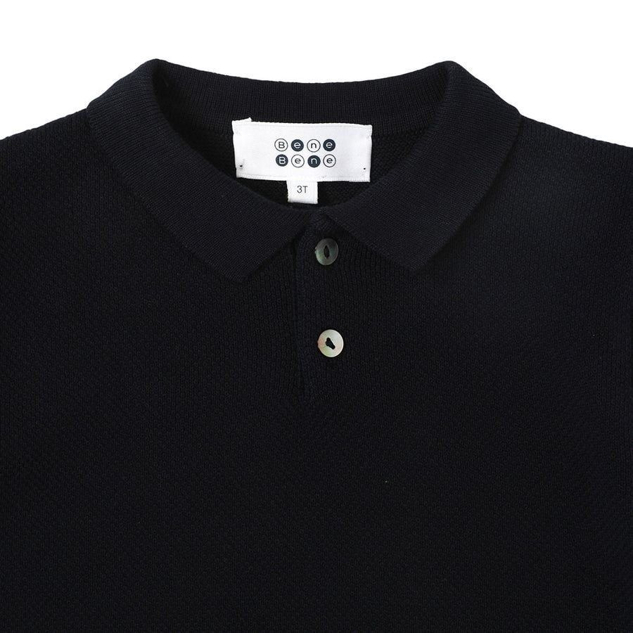 Bene Bene  Navy Tennis Boy Knit Tee