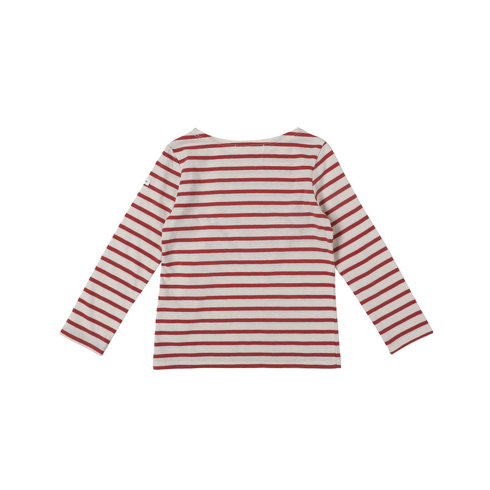Bene Bene  Red Inn Stripe Tee