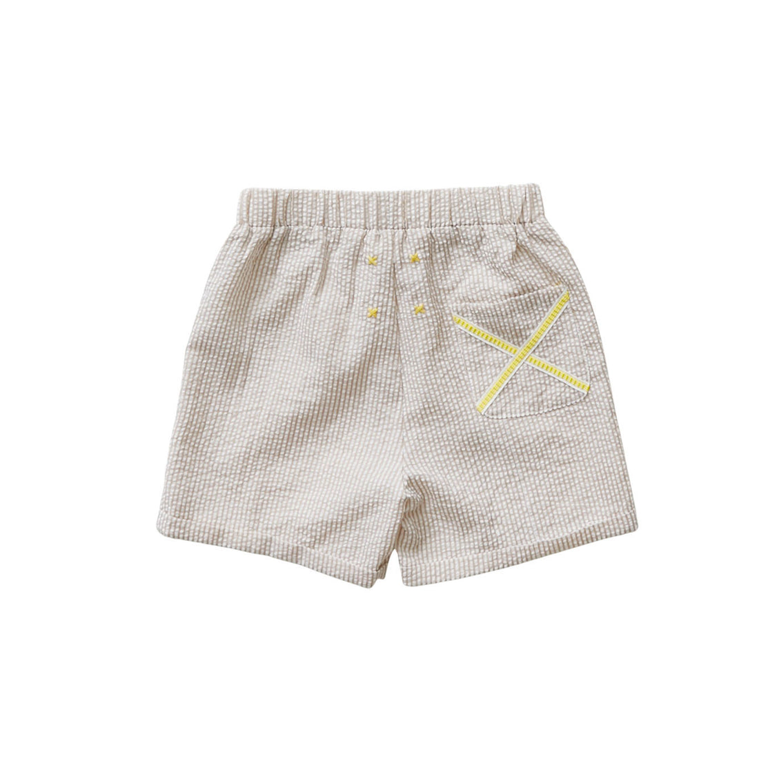 Hey kid Searsucker Striped Shorts