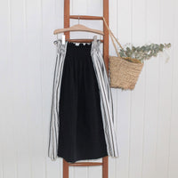 Belle Chiara Black Peasant Long Skirt