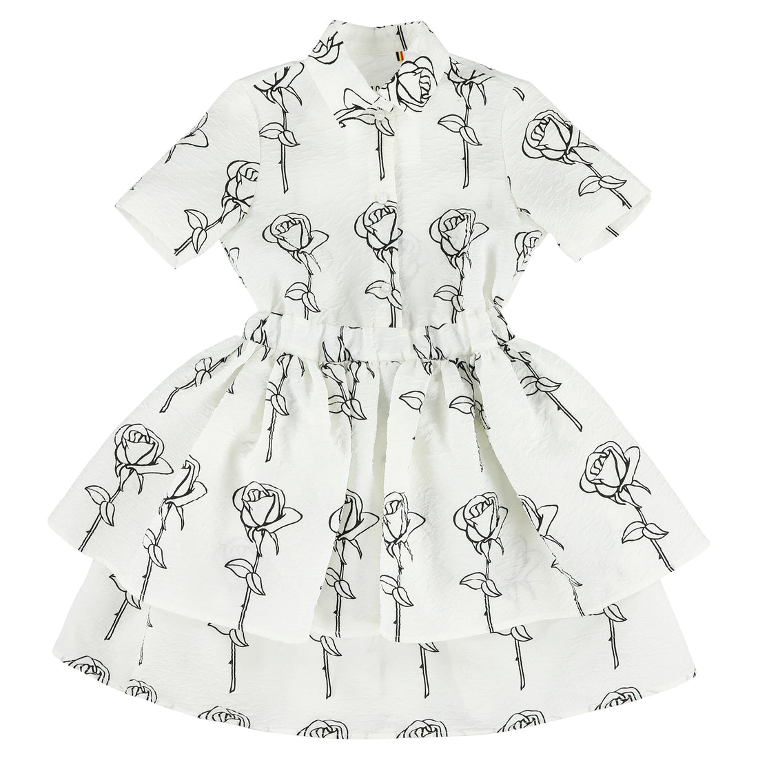 ワンピース CAROLINE BOSMANS DRESS POPPY SOFT ROSE Caroline Bosmans Rose Soft Poppy Rose Dress – Ladida