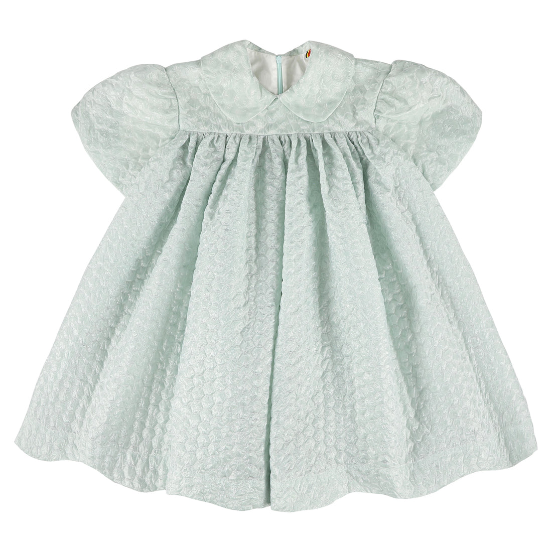Caroline Bosmans Light Blue Collared Air Dress