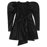 Caroline Bosmans Snake Waisted Bow Dress
