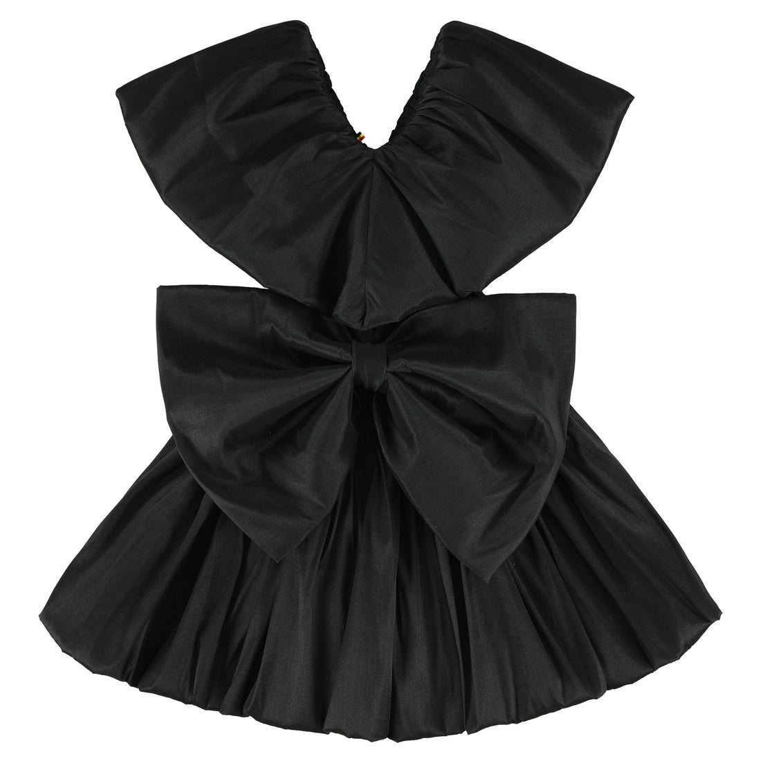 Caroline Bosmans Black Tafta Dress