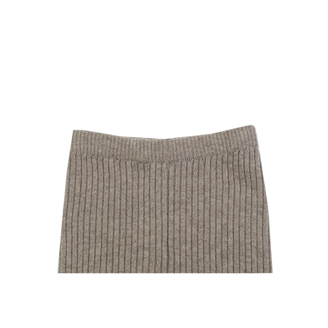 Donsje Beige Melange Pem Trousers
