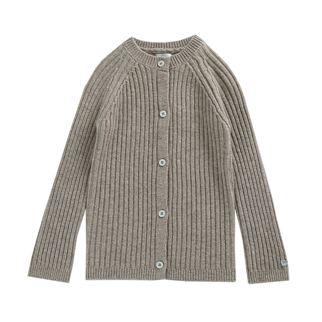 Donsje Beige Melange Perino Cardigan