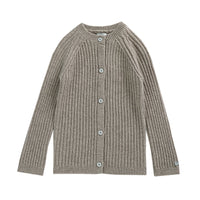 Donsje Beige Melange Perino Cardigan