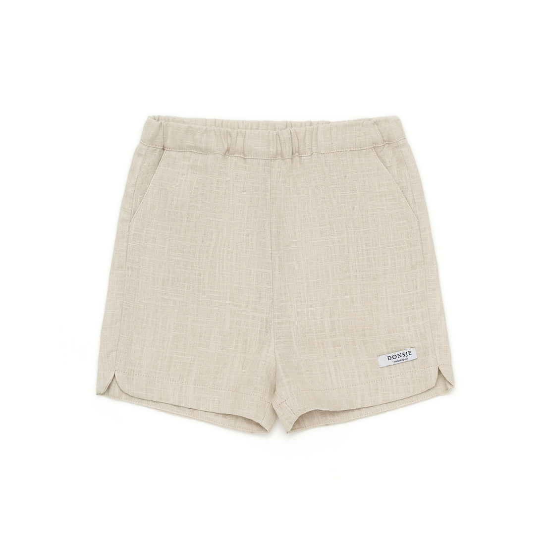 Donsje  Sand Beige Wavel Shorts