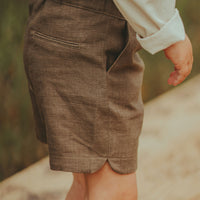 Donsje  Brown Wavel Shorts