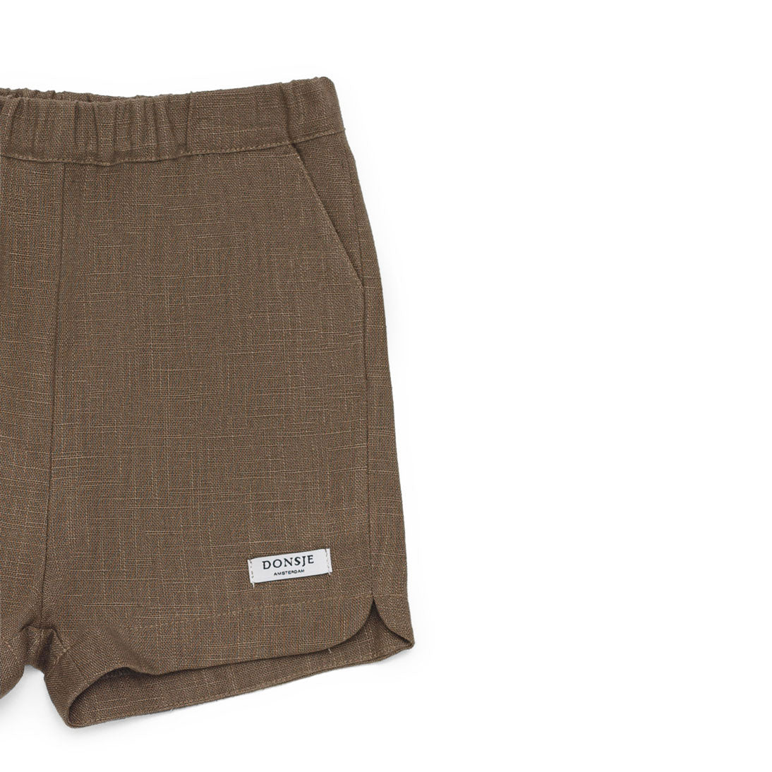 Donsje  Brown Wavel Shorts