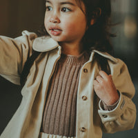 Donsje Milk Chocolate Melange Dion Shirt