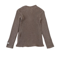 Donsje Milk Chocolate Melange Dion Shirt