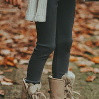 Donsje Dark Grey Melange Lusa Leggings