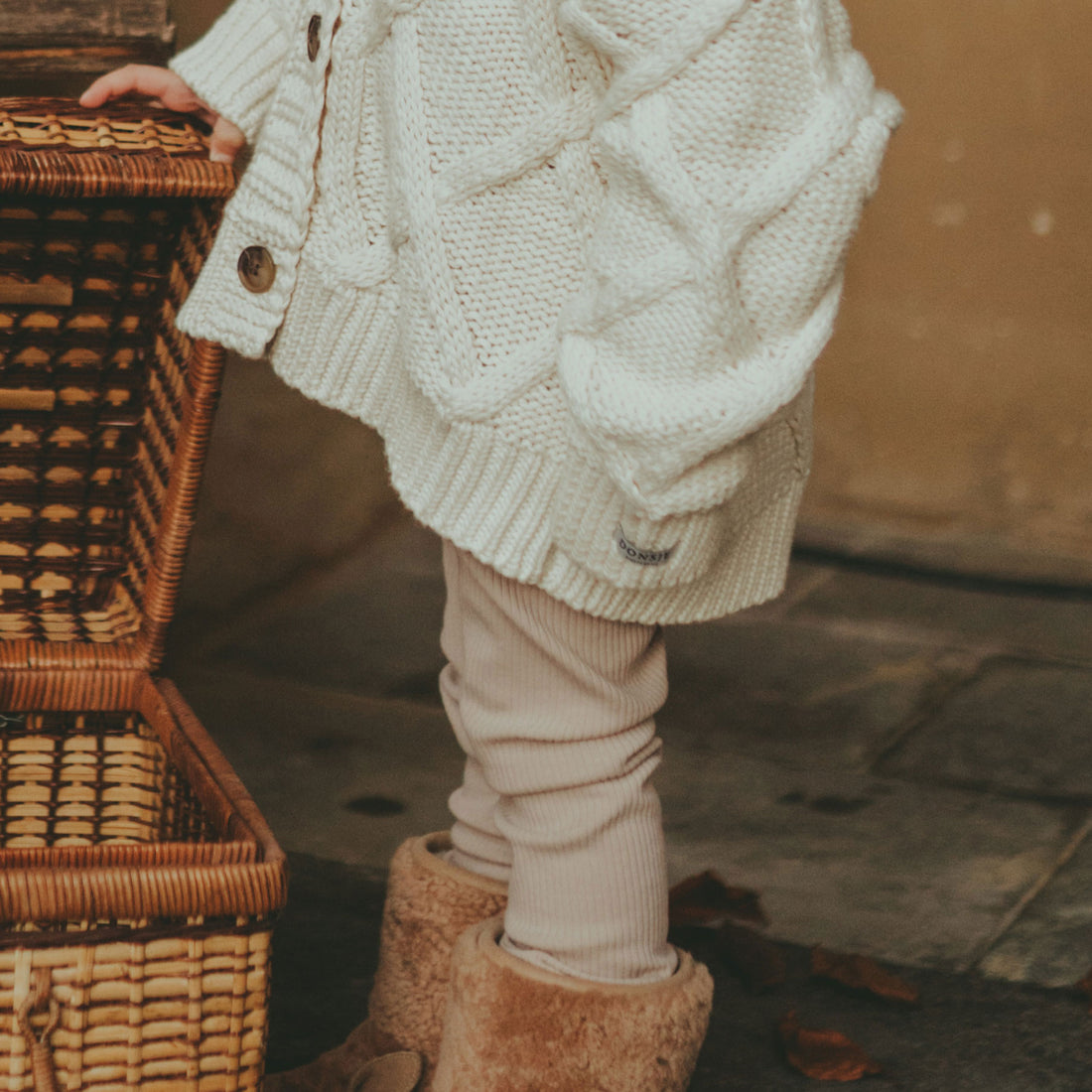 Donsje Taupe Lusa Leggings
