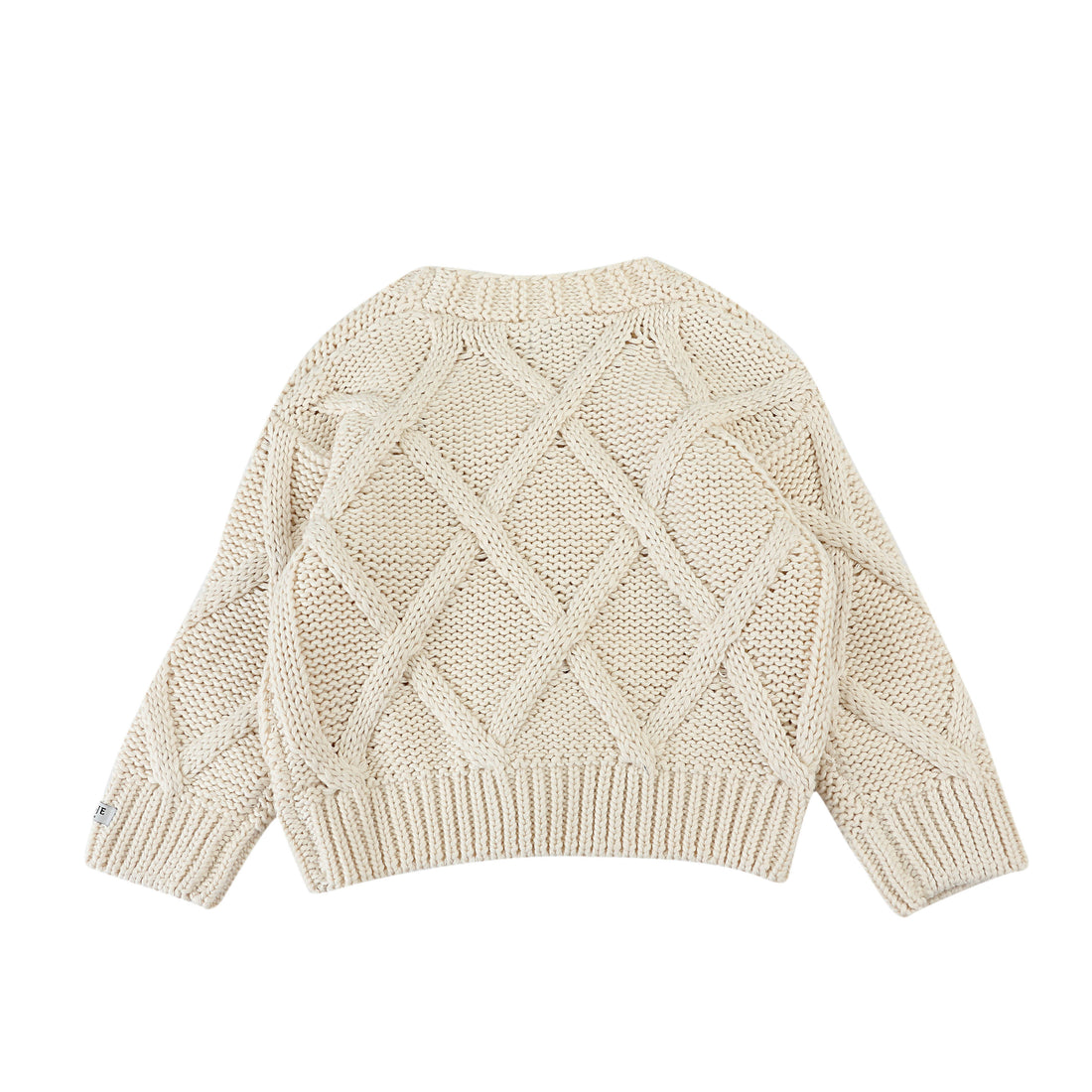 Donsje Lily White Vavida Cardigan