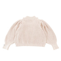 Donsje Lily White Riga Cardigan