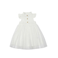 Donsje  Off White Fleurance Dress