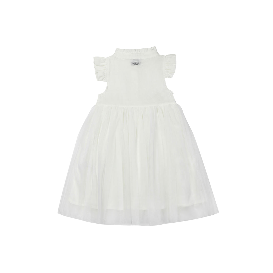Donsje  Off White Fleurance Dress