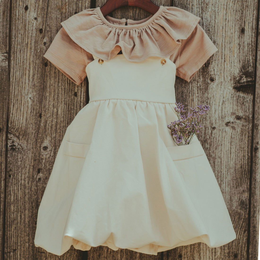 Donsje  Soft Powder Valeia Dress