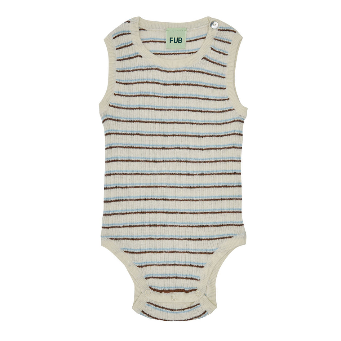 FUB Ecru/Maroon/Glacier Baby Body