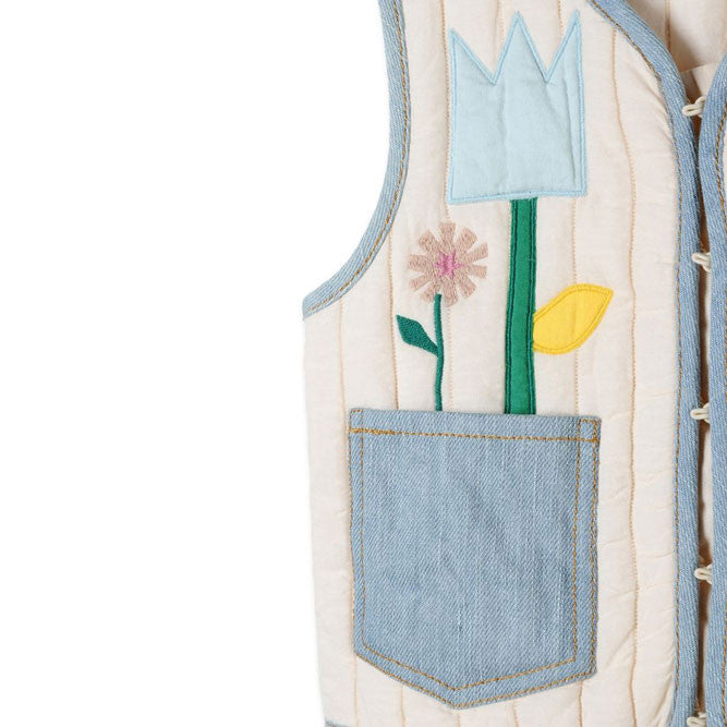 Stella Tulip Patched Vest - Ladida