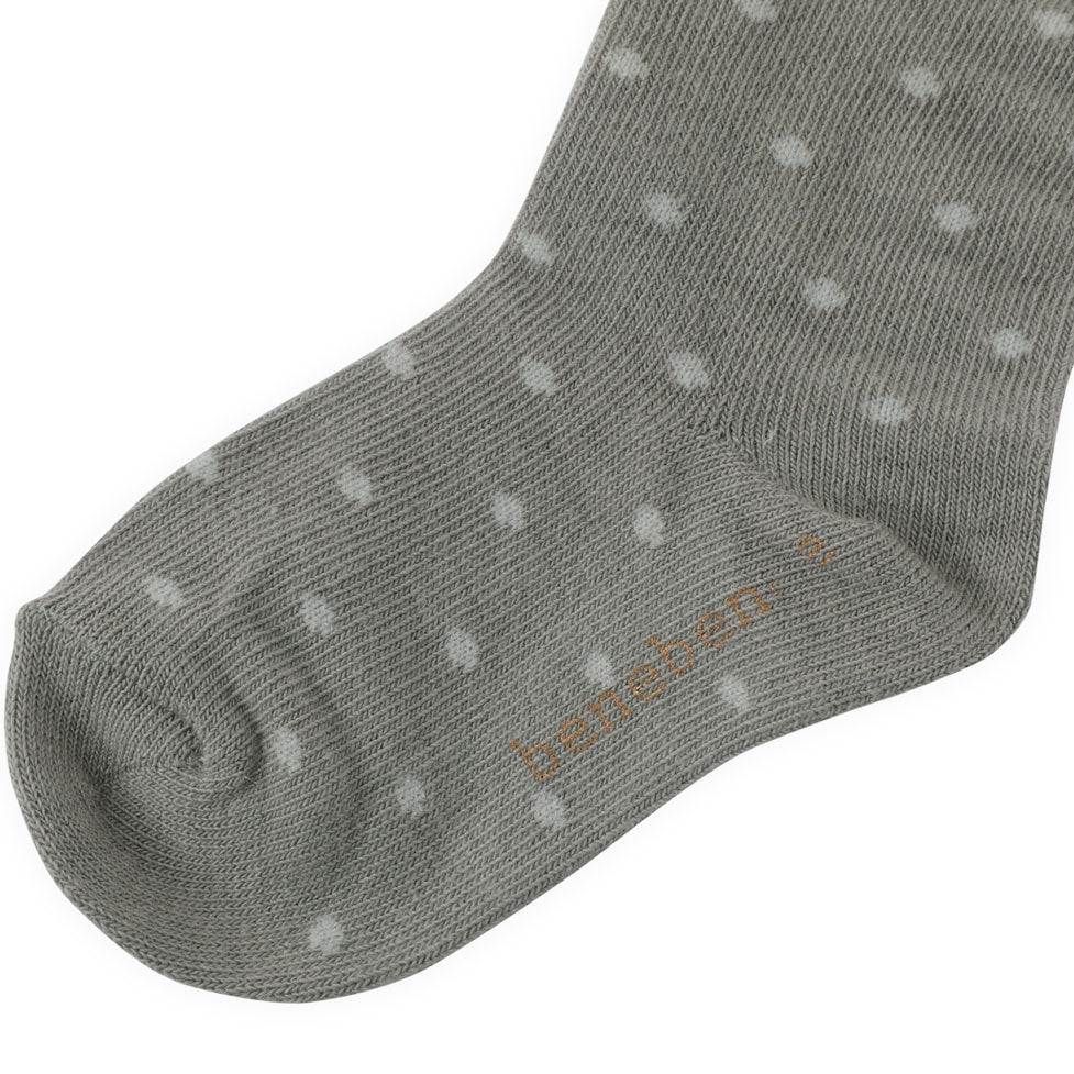 Bene Bene  Khaki Dot Dot Socks