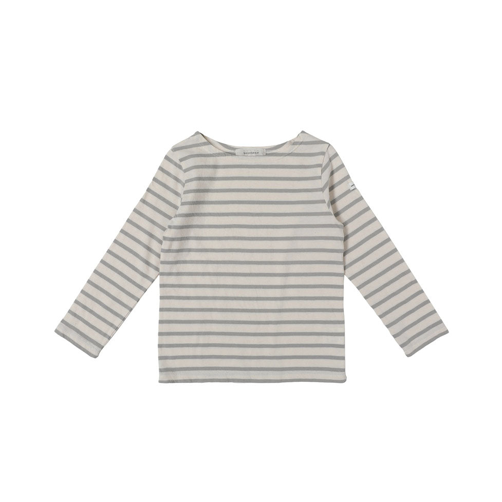 Bene Bene  Light Grey Inn Stripe Tee