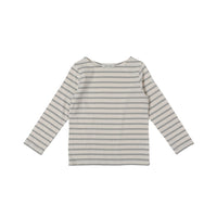 Bene Bene  Light Grey Inn Stripe Tee