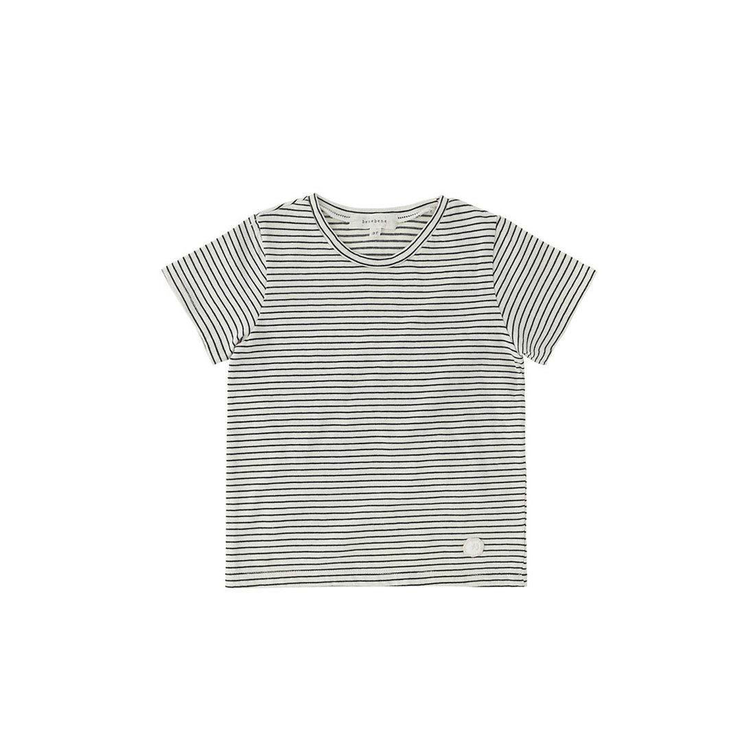 Bene Bene Navy Mini Stripe Dust Tee