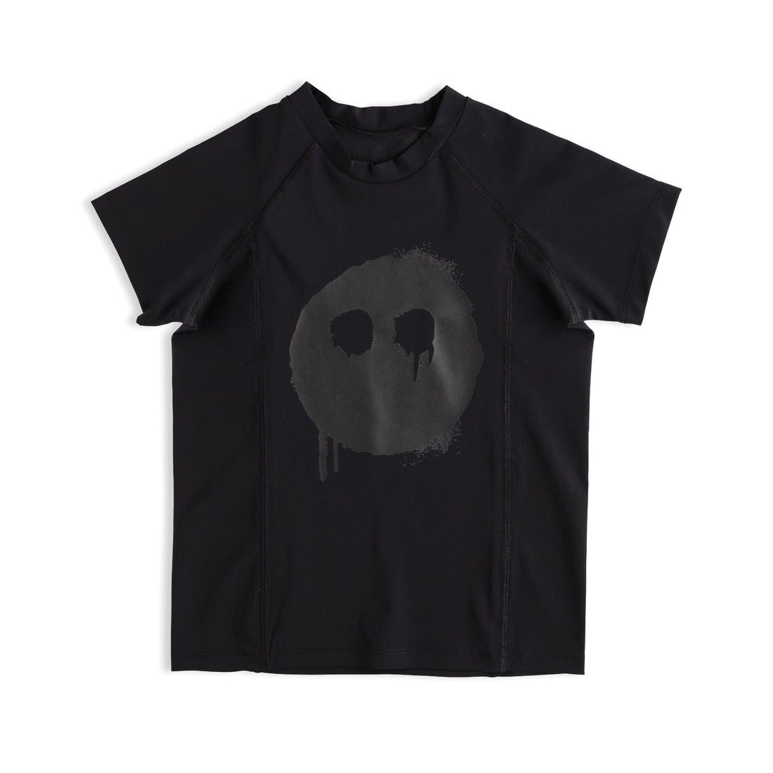 NUNUNU Black Melting Mask T-Shirt