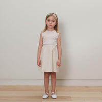 Bene Bene  Cream Lean Sleeveless Dress