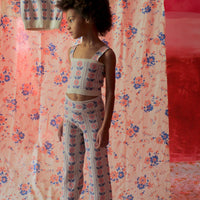 Bonjour Diary Jacquard Flowers Knitted Trouser