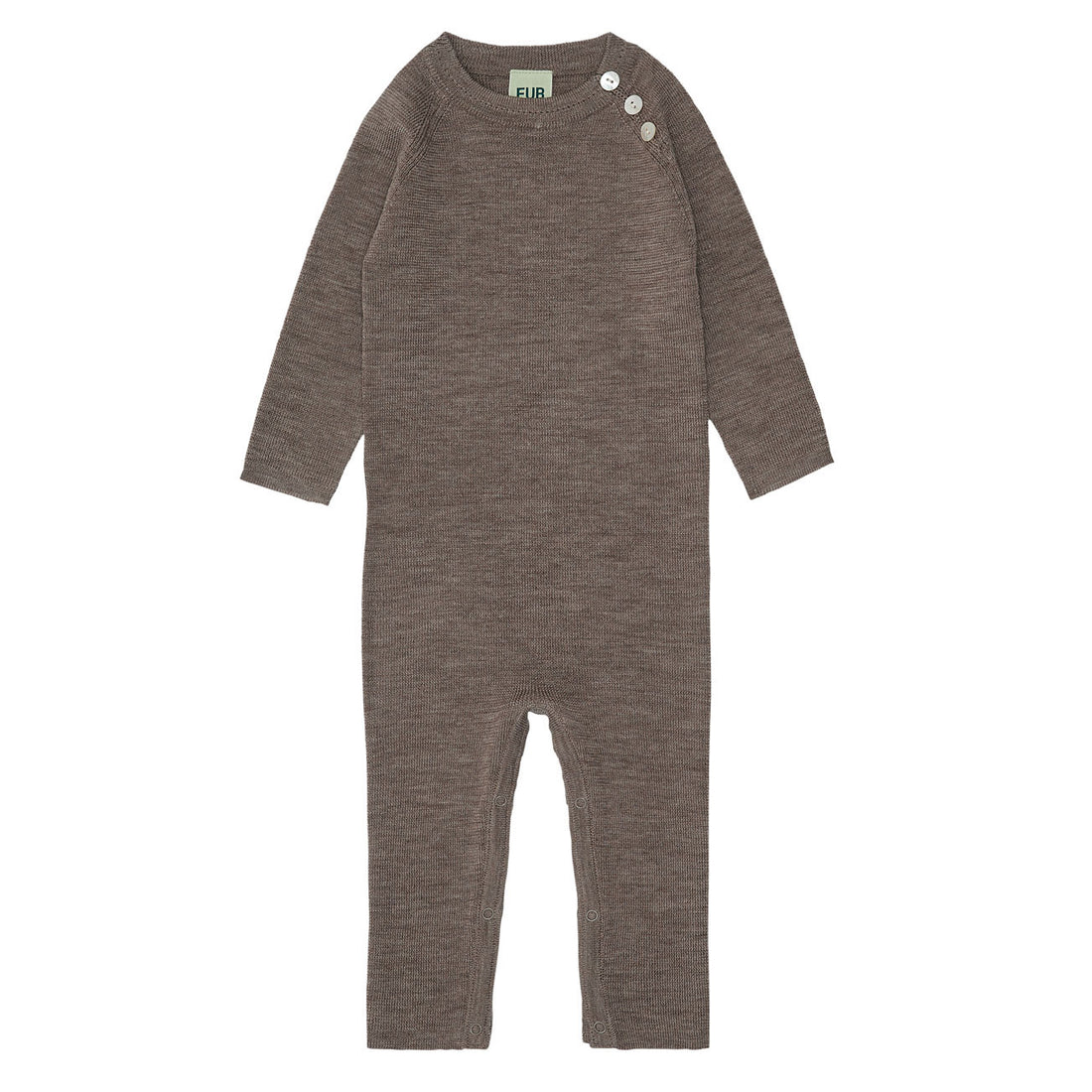 FUB Baby Bodysuit - Beige Melange
