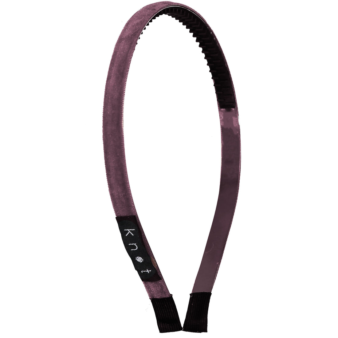 Knot Hairbands Velvet Ribbon Headband // Plum