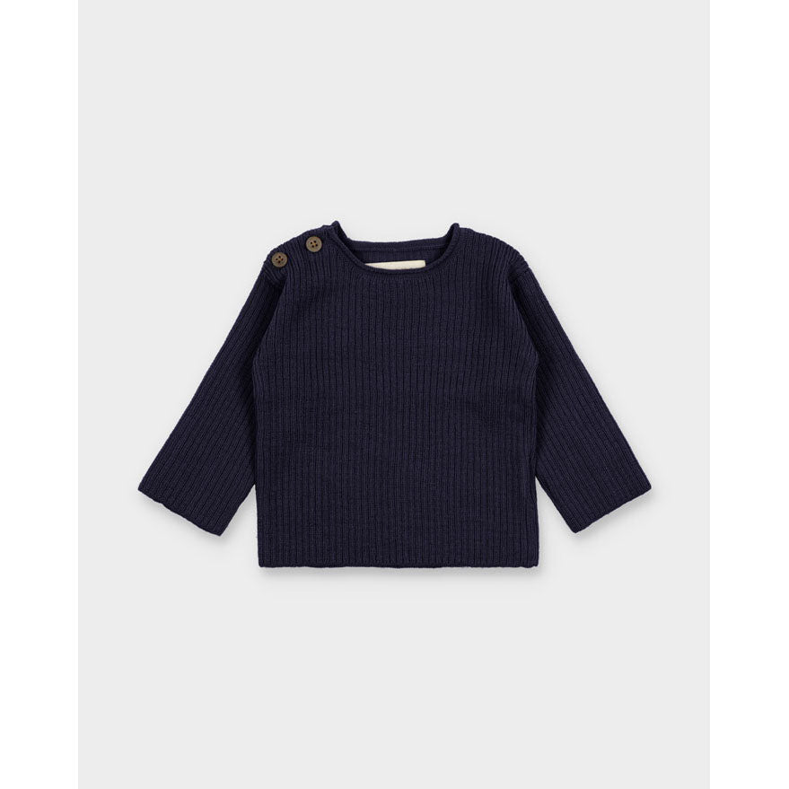 Aymara Navy Eda Pullover