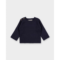 Aymara Navy Eda Pullover