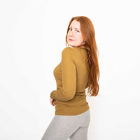 Minimalisma Golden Leaf Gunn Womens Tutleneckr