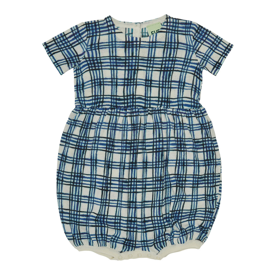 FUB Ecru/Cobol Baby Romper
