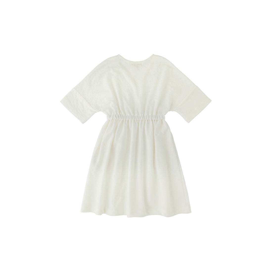 Bene Bene Ivory V-neck Banding Dress