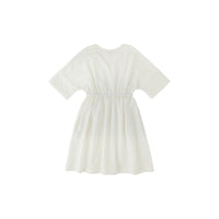 Bene Bene Ivory V-neck Banding Dress
