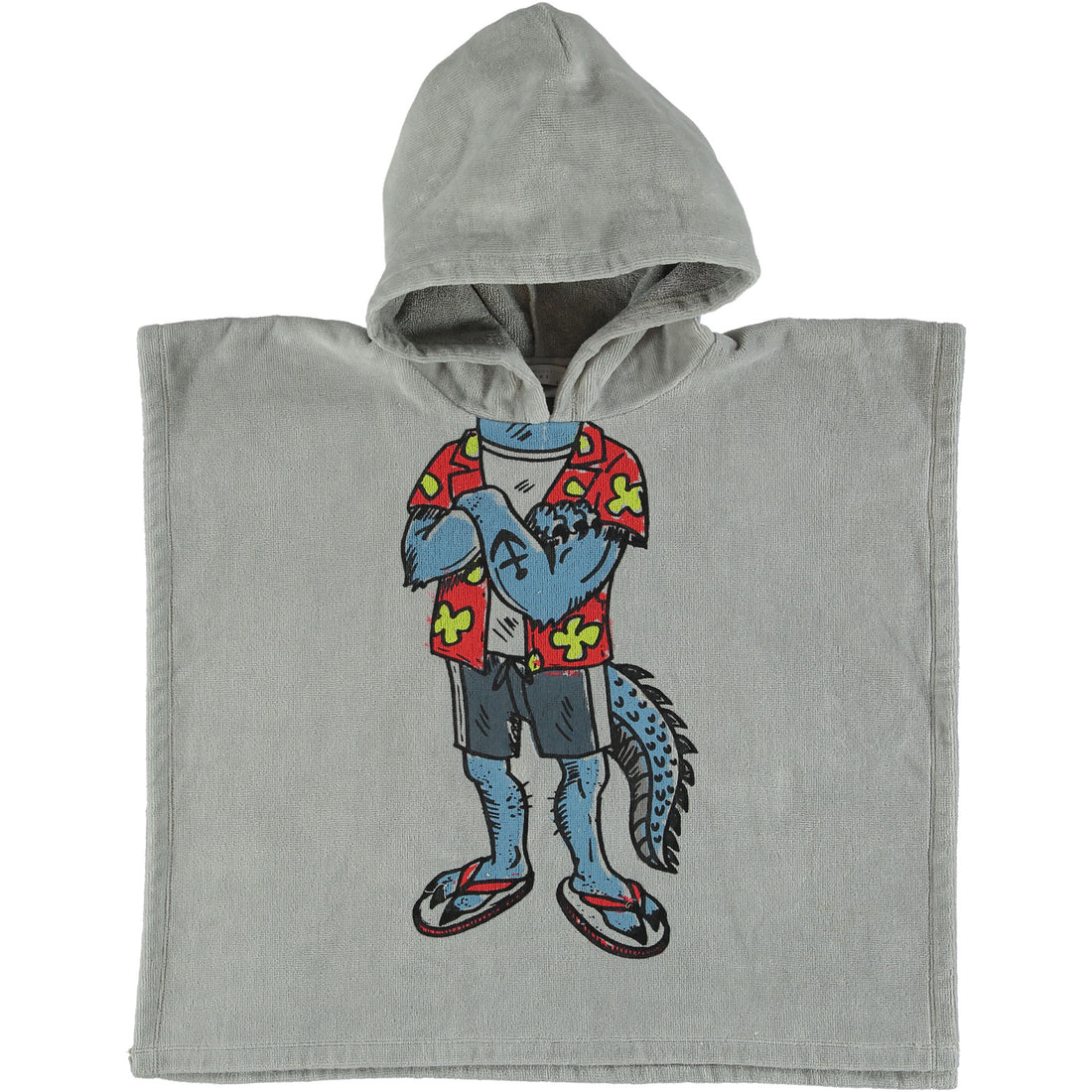 Stella McCartney Cartoon Print Hooded Beach Towel