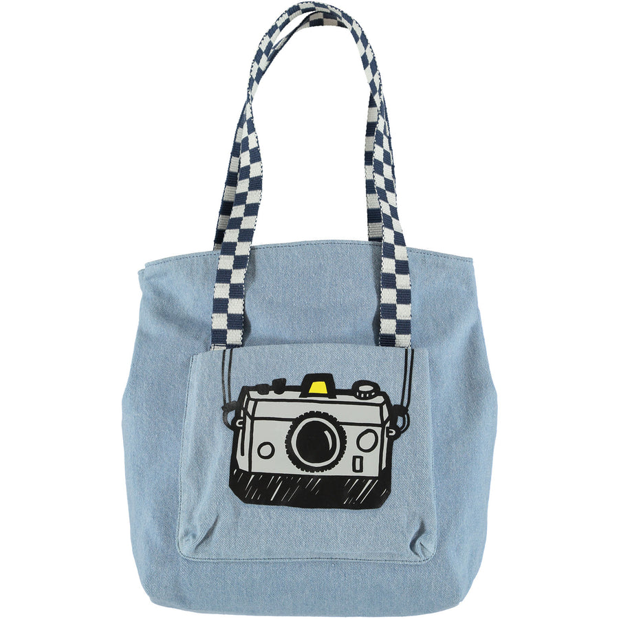 Stella McCartney Denim Camera Bag