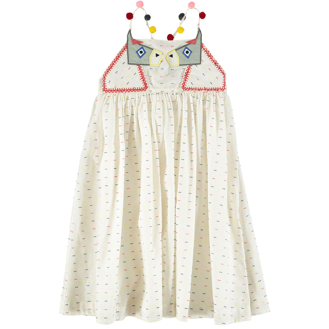Stella McCartney Pear Donkey Embroidered Dress