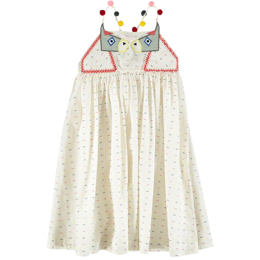 Stella McCartney Pear Donkey Embroidered Dress