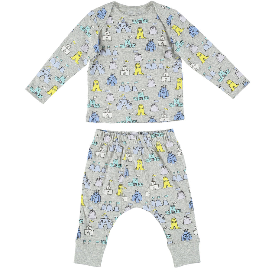 Stella McCartney Grey Sandcastle Print Legging Set