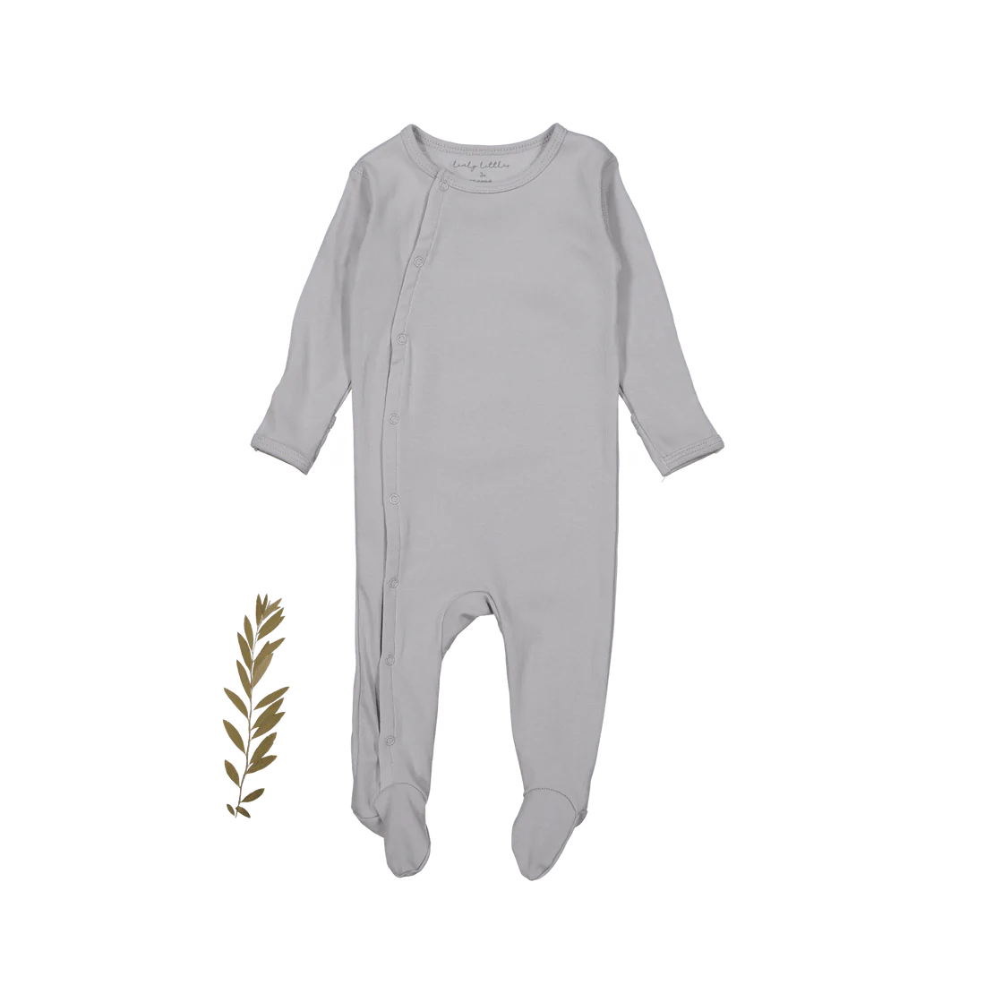 Lovely Littles The Snap Romper - Cloud