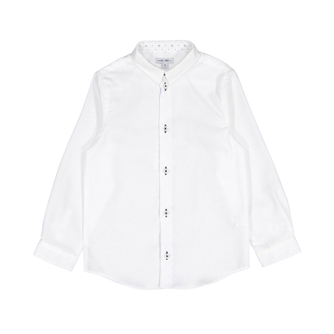 Boys and Arrows Long Sleeve Collar With Blue Detail