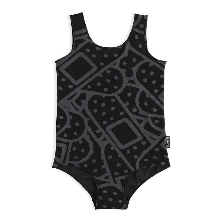 NUNUNU Black Bandaid Swimsuit