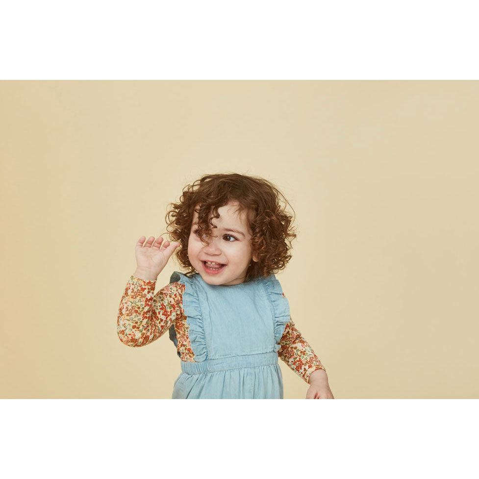 Molo Light Washed Blue Fabia Romper